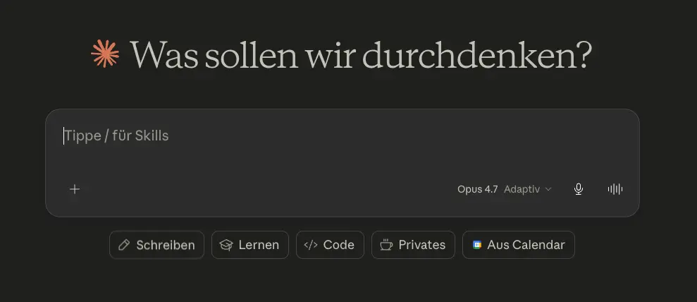 Claude Web UI